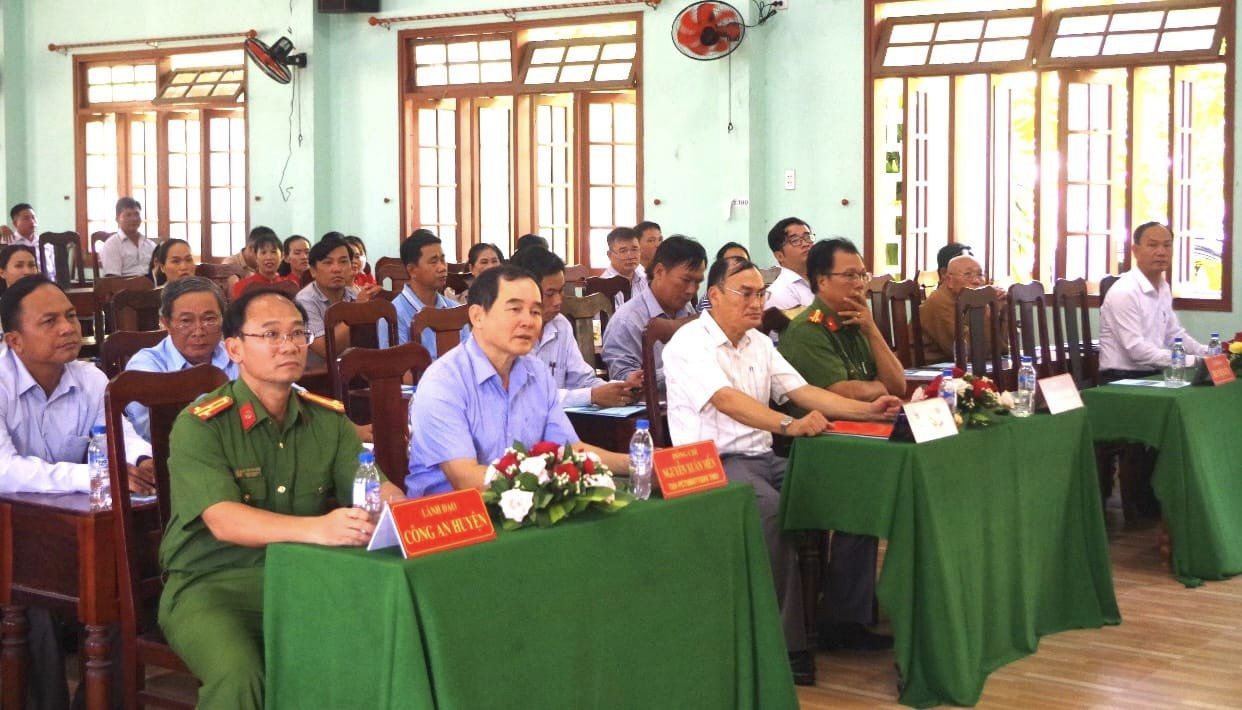 Sơn Tịnh: Xã Tịnh Phong tổ chức “điểm” Ngày hội toàn dân bảo vệ an ninh Tổ quốc 2023