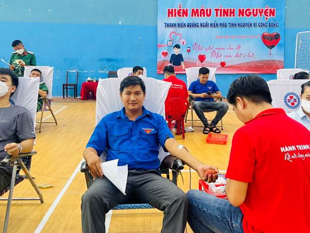 Sơn Tịnh tham gia hiến máu tình nguyện thu được 23 đơn vị máu