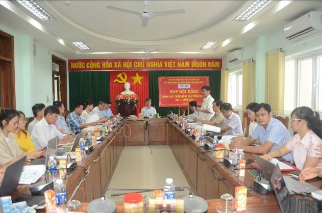 UBND huyện Sơn Tịnh hội nghị đánh giá, phân hạng sản phẩm OCOP đợt 1 năm 2023