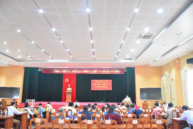 HĐND huyện Sơn Tịnh tổ chức kỳ họp thứ 17