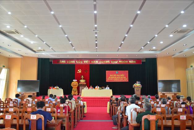 Sơn Tịnh đại hội đại biểu hội người mù huyện lần 5, nhiệm kỳ 2023 – 2028