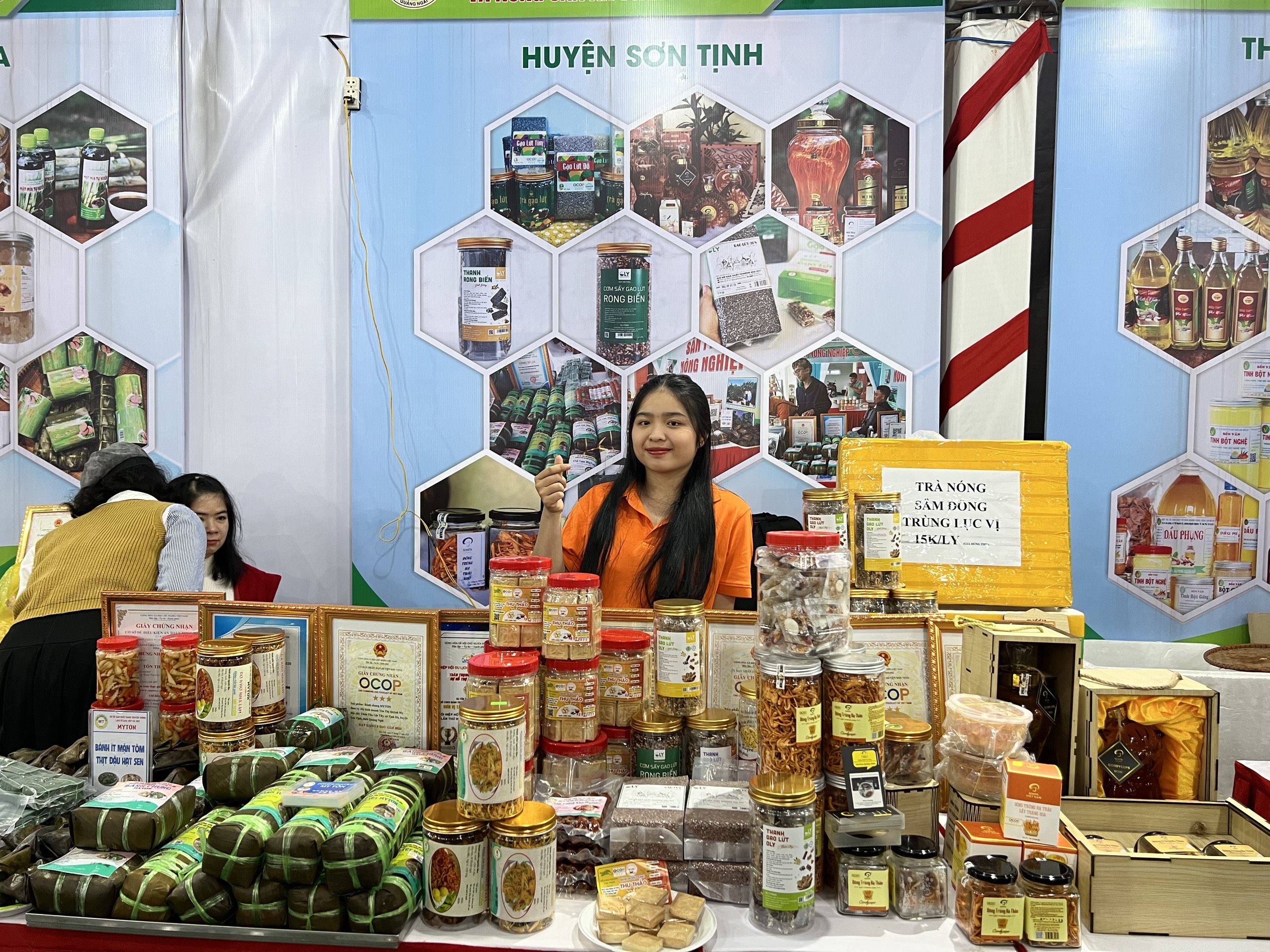 Huyện Sơn Tịnh có 9 sản phẩm tham gia Chương trình “Giới thiệu sản phẩm OCOP và nông sản thực phẩm an toàn năm 2023”
