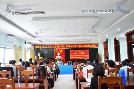 Huyện ủy Sơn Tịnh hội nghị tổng kết công tác xây dựng Đảng nhiệm kỳ 2020-2025