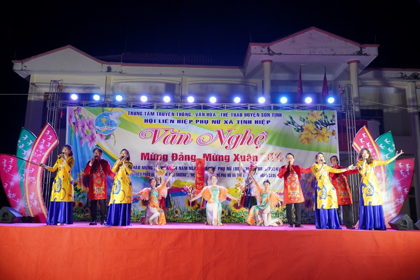 Sơn Tịnh: Các địa phương tổ chức Chương trình Văn nghệ “Mừng Đảng – Mừng Xuân” Giáp Thìn 2024