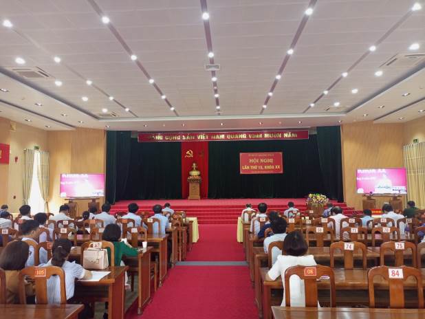 Sơn Tịnh tham dự Hội nghị Tỉnh ủy Quảng Ngãi lần thứ 15 bằng hình thức trực tuyến