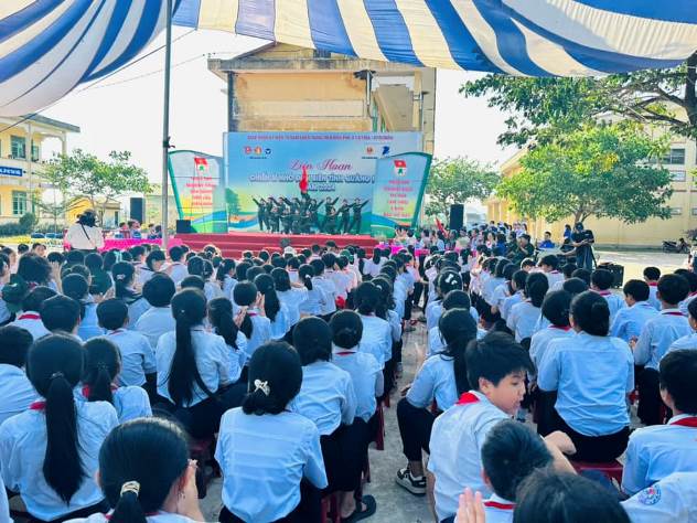 Tỉnh đoàn Quảng Ngãi tổ chức Liên hoan Chiến sĩ nhỏ Điện Biên năm 2024 tại huyện Sơn Tịnh