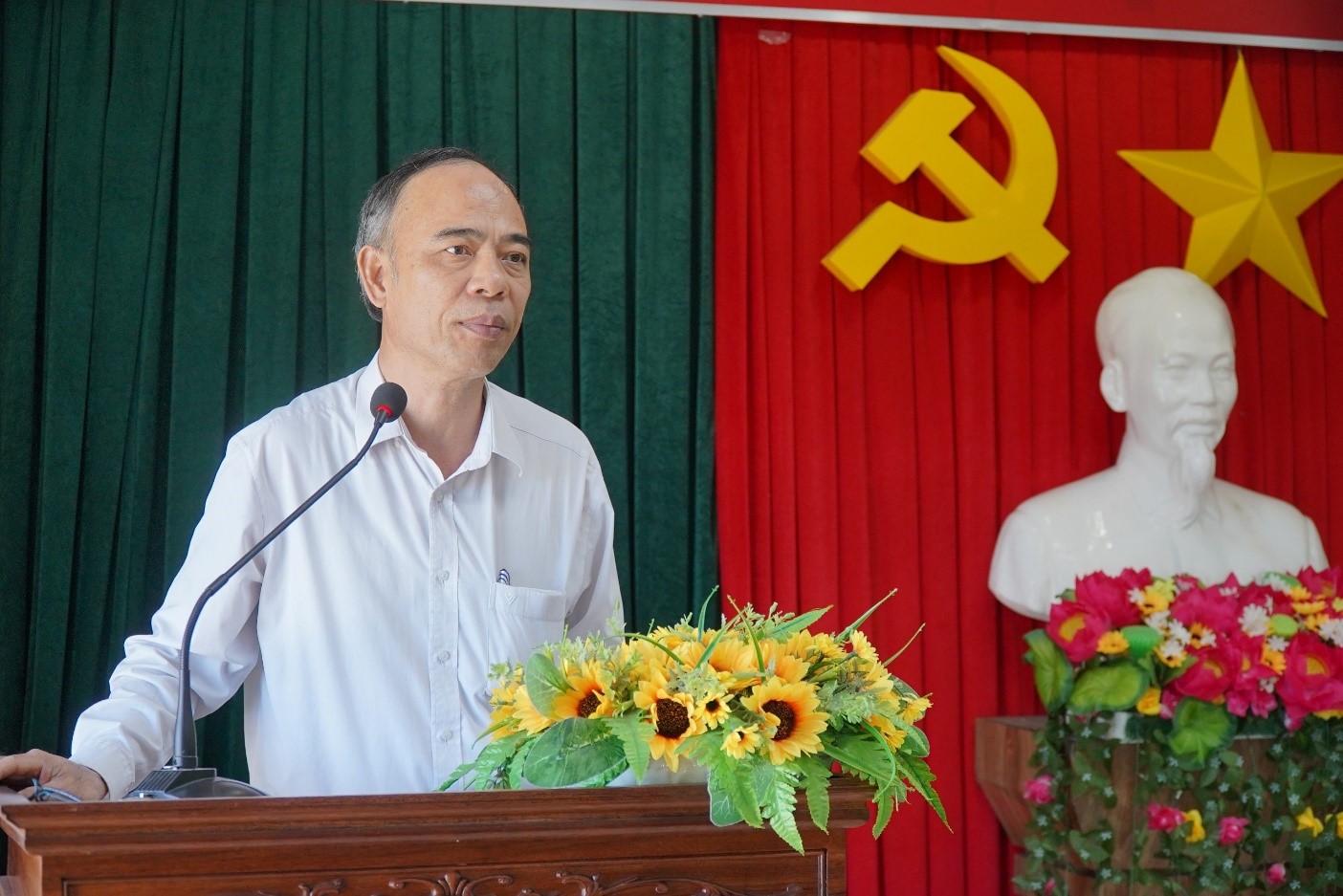 Ban đại diện Hội đồng Quản trị Ngân hàng Chính sách xã hội huyện Sơn Tịnh tổ chức phiên họp quý II năm 2024