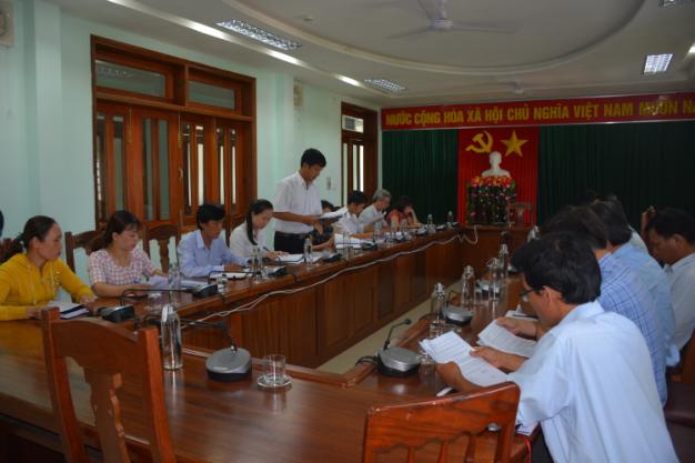 Sở Nông nghiệp và Phát triển nông thôn tỉnh Quảng Ngãi làm việc với huyện Sơn Tịnh về Chương trình OCOP