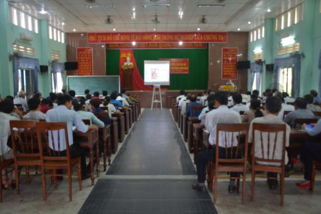 Trung tâm Bồi dưỡng Chính trị huyện Sơn Tịnh tổ chức lớp bồi dưỡng chuyên đề Tư tưởng Hồ Chí Minh năm 2020