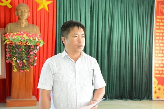 Đoàn giám sát HĐND huyện Sơn Tịnh làm việc tại Hợp tác xã DVNNNT xã Tịnh Trà