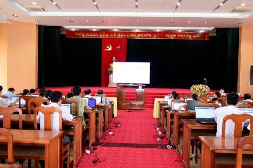 Sơn Tịnh: Tập huấn phần mềm quản lý văn bản ioffice dùng chung trong các cơ quan nhà nước tỉnh Quảng Ngãi
