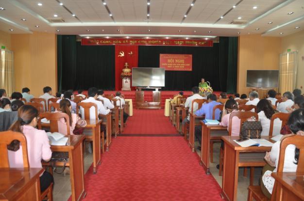 Sơn Tịnh tổ chức hội nghị triển khai các văn bản Luật đợt 1 năm 2020