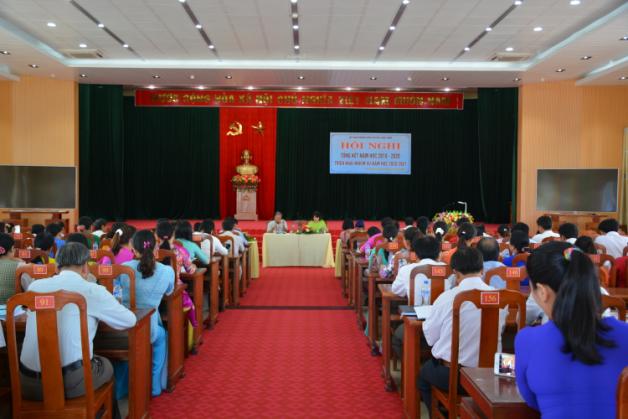 Sơn Tịnh hội nghị tổng kết năm học 2019 - 2020, triển khai nhiệm vụ năm học 2020 - 2021