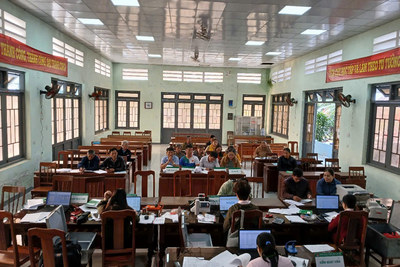 NGÂN HÀNG CHÍNH SÁCH XÃ HỘI HUYỆN SƠN TỊNH TRIỂN KHAI THỰC HIỆN CÔNG TÁC TÍN DỤNG CHÍNH SÁCH NGAY TỪ ĐẦU NĂM 2025