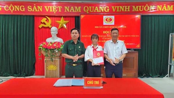 HỘI CỰU CHIẾN BINH XÃ SƠN TỊNH RA MẮT MÔ HÌNH “CON NUÔI CỦA CỰU CHIẾN BINH” NĂM 2026